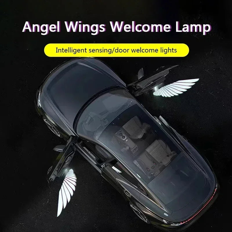Wireless LED Car Door Projector Lights — Logo Shadow (Set)