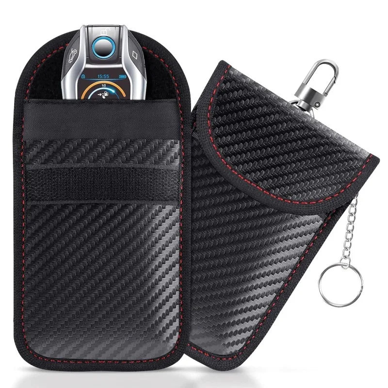 Faraday Key Fob Bag — RFID Signal Blocker (Anti-Theft)
