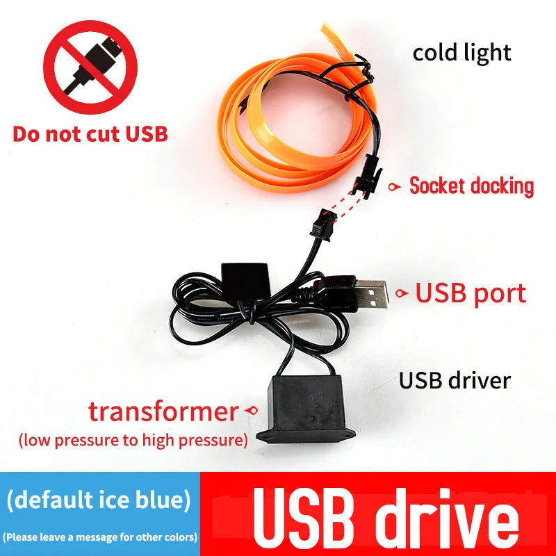 RGB Interior Ambient Light Strip