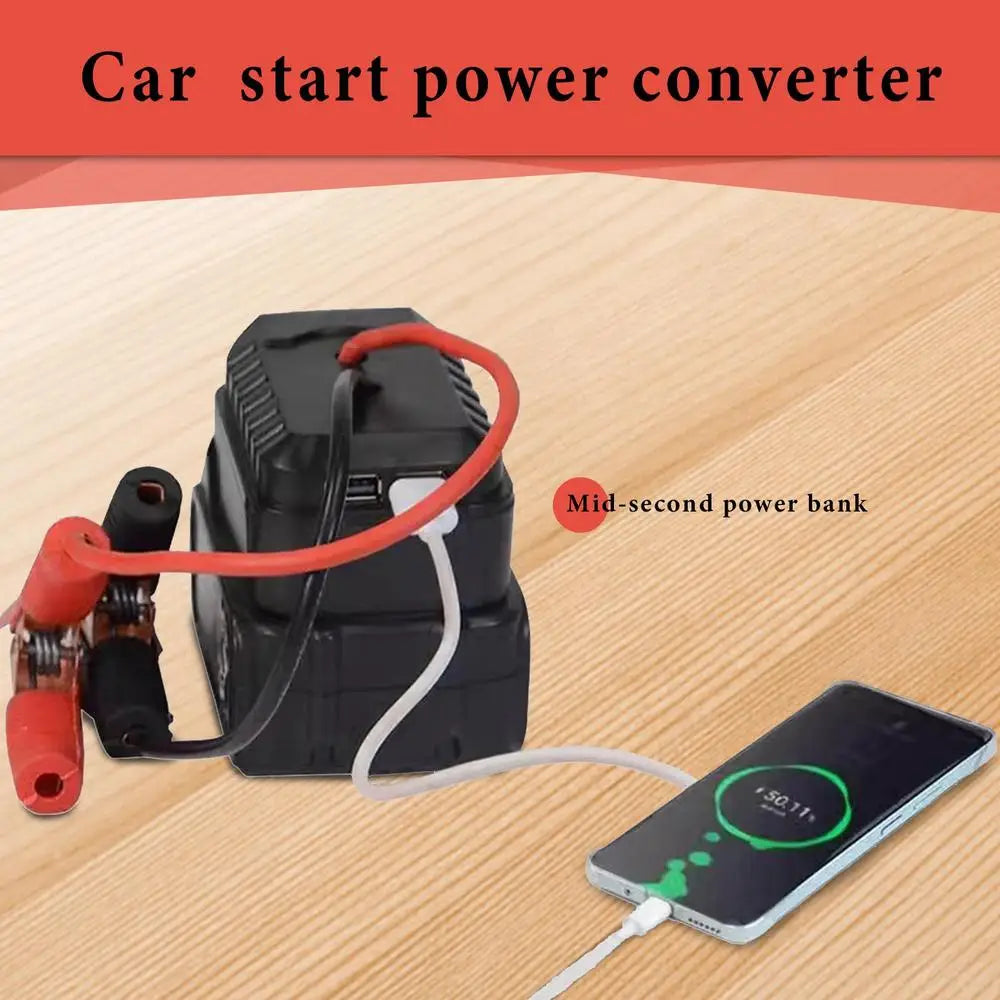 Portable Car Jump Starter — Compact Lithium Power Pack