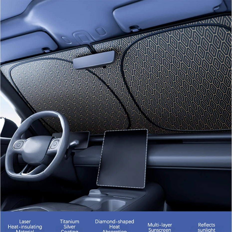 Foldable Windshield Sun Shade