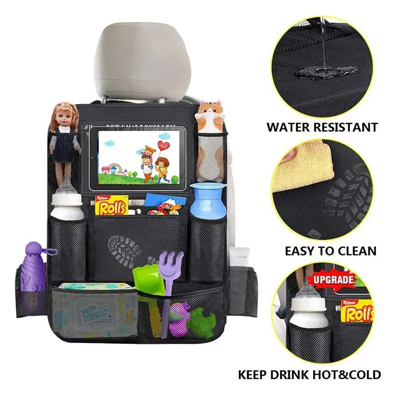 Backseat Organizer with Tablet Holder