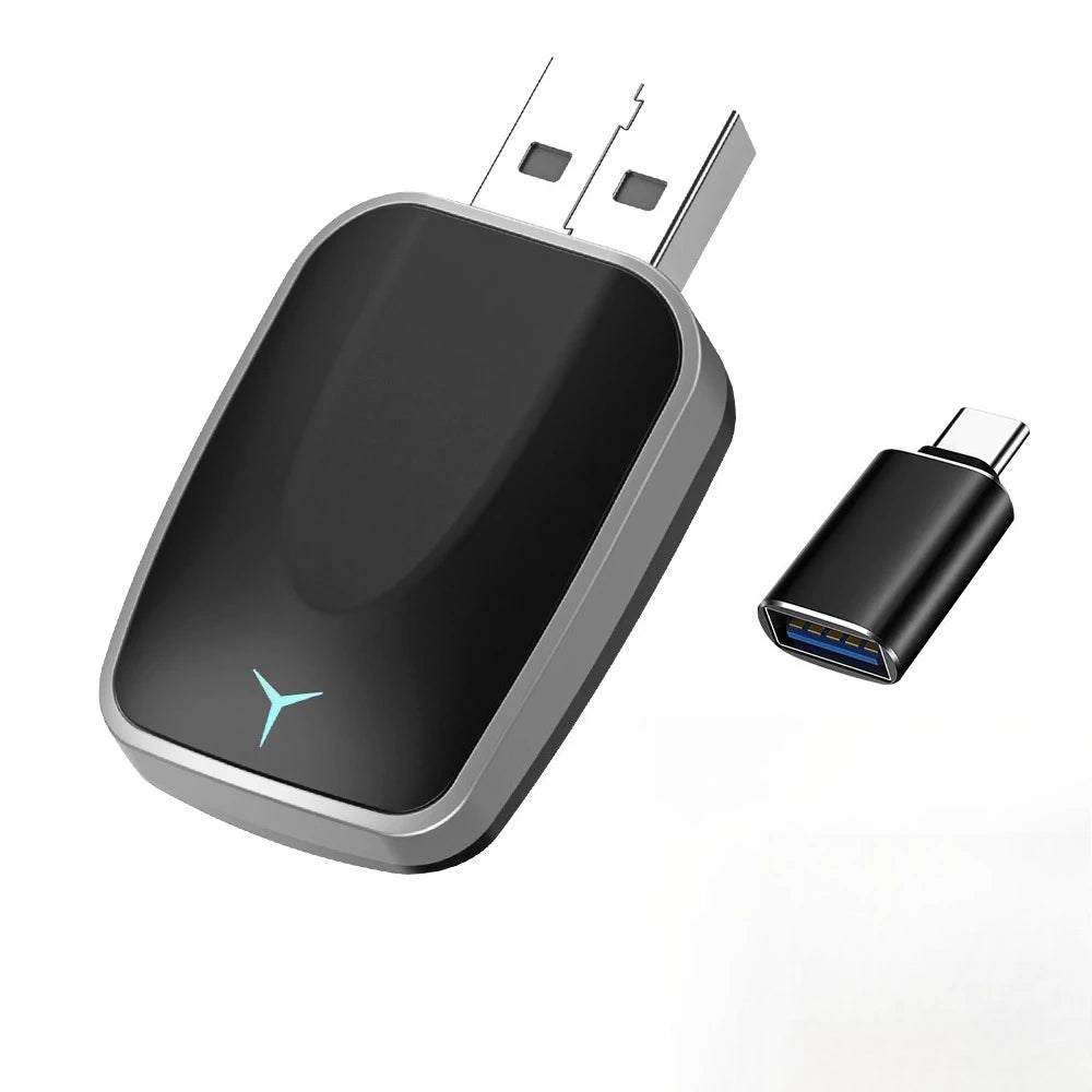 Wireless CarPlay & Android Auto Adapter — Plug & Play