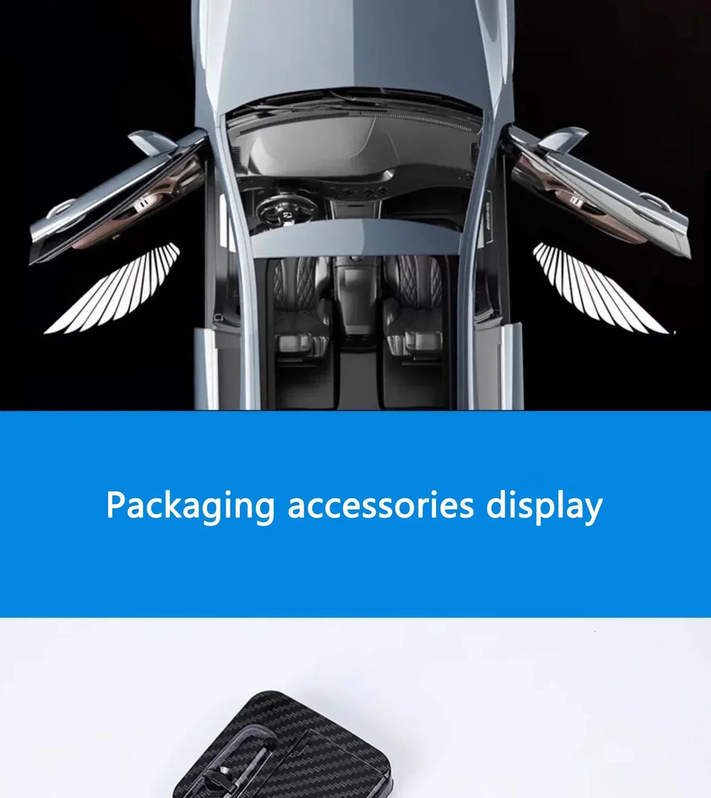Wireless LED Car Door Projector Lights — Logo Shadow (Set)