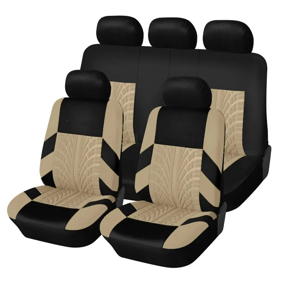 EliteFit Universal Car Seat Covers — Full Set, Machine Washable