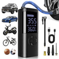 Cordless Digital Tire Inflator - Auto-Stop, 7-in-1 LED Display