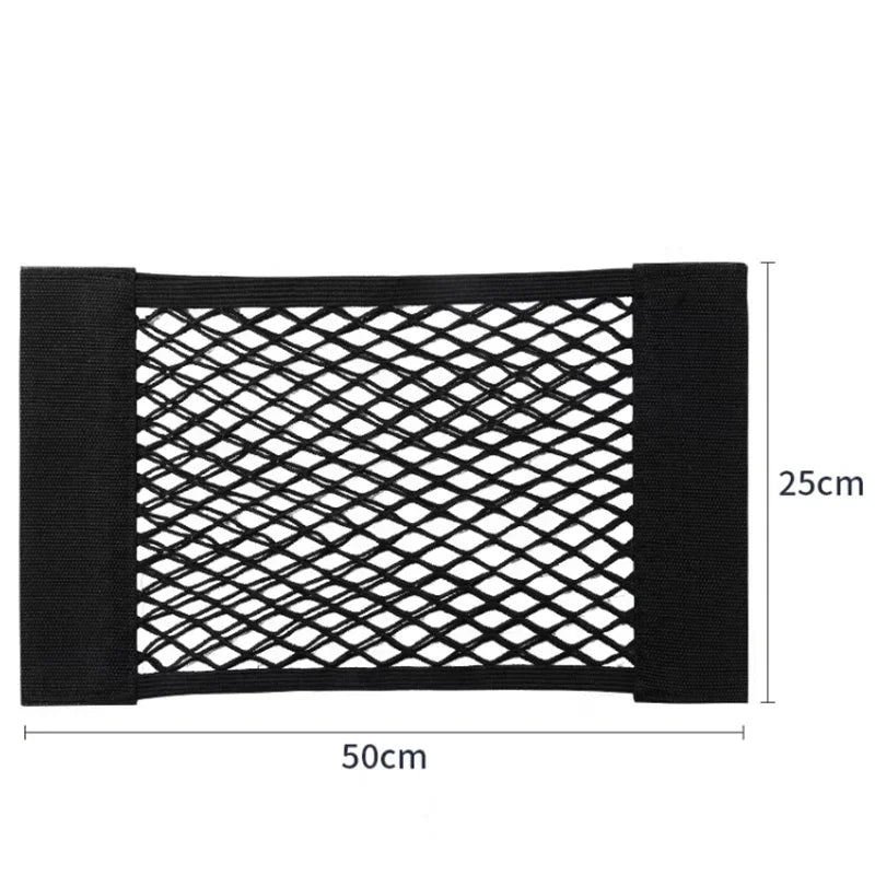 FlexMesh Rear Seat & Trunk Storage Organizer Net