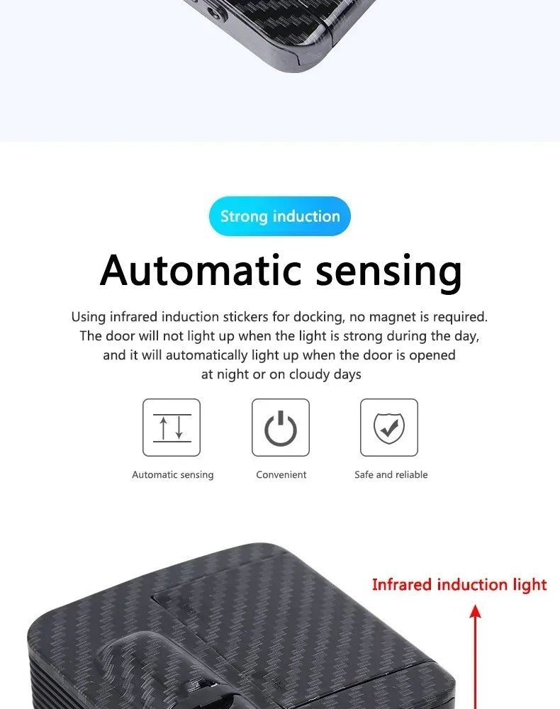 Wireless LED Car Door Projector Lights — Logo Shadow (Set)
