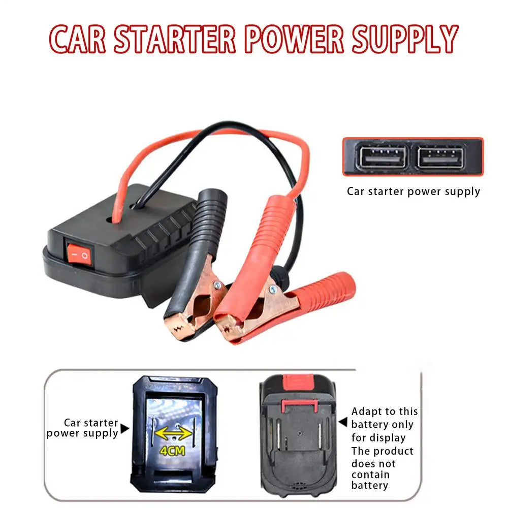 Portable Car Jump Starter — Compact Lithium Power Pack