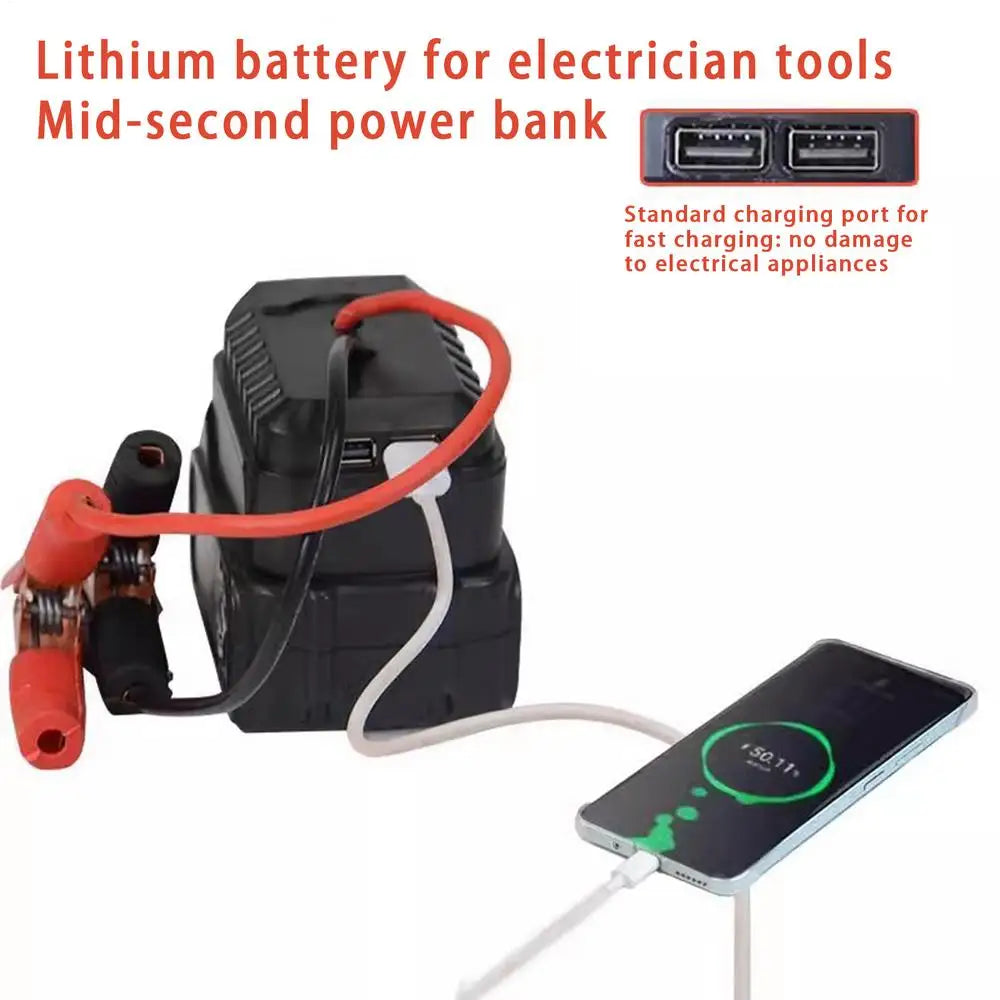 Portable Car Jump Starter — Compact Lithium Power Pack