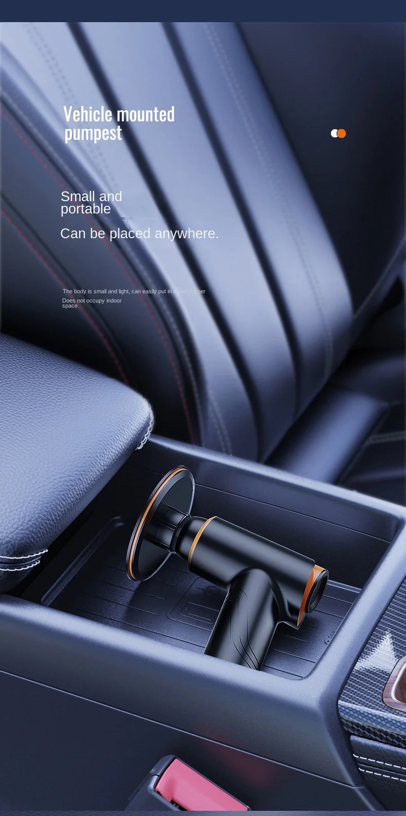 Cordless Car Polisher & Buffer — Rechargeable, Two Speeds