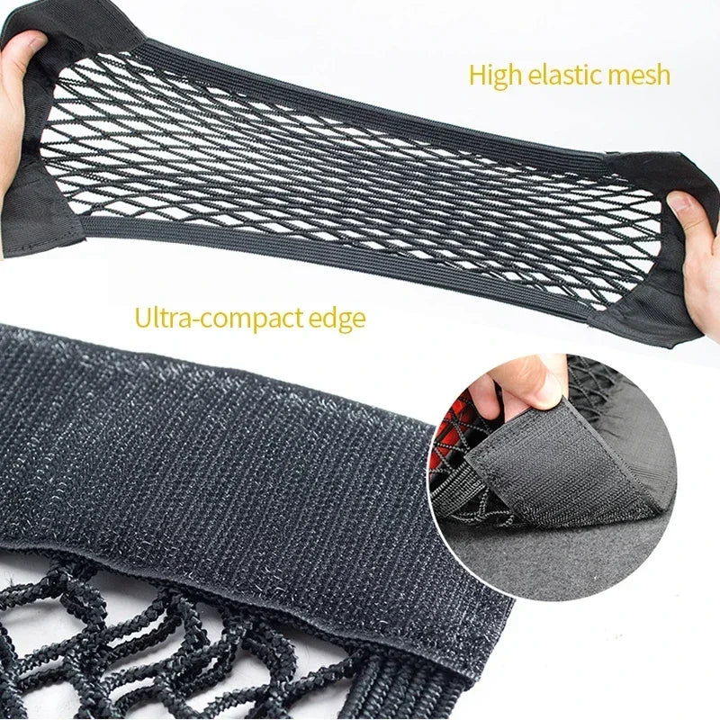 FlexMesh Rear Seat & Trunk Storage Organizer Net
