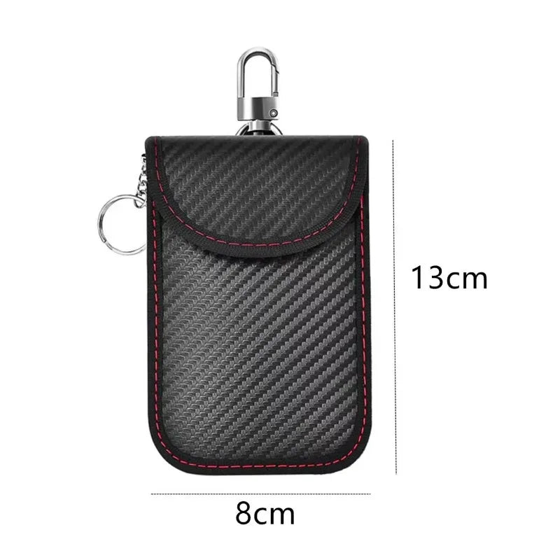 Faraday Key Fob Bag — RFID Signal Blocker (Anti-Theft)