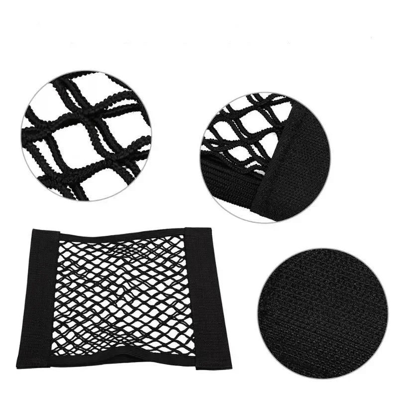FlexMesh Rear Seat & Trunk Storage Organizer Net