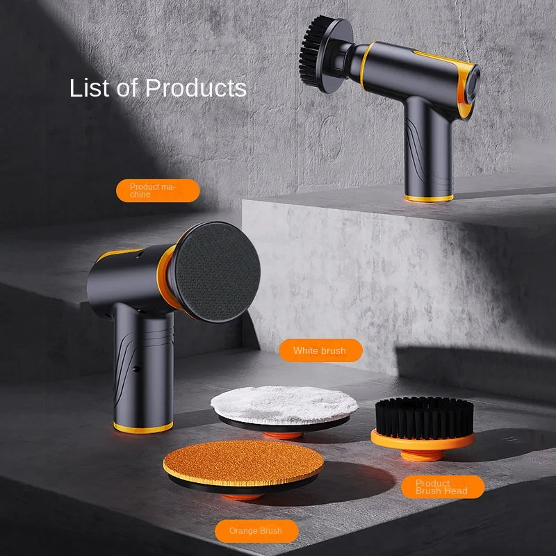Cordless Car Polisher & Buffer — Rechargeable, Two Speeds