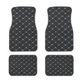 Universal PU Leather Car Floor Mats — Waterproof, 4-Piece Set