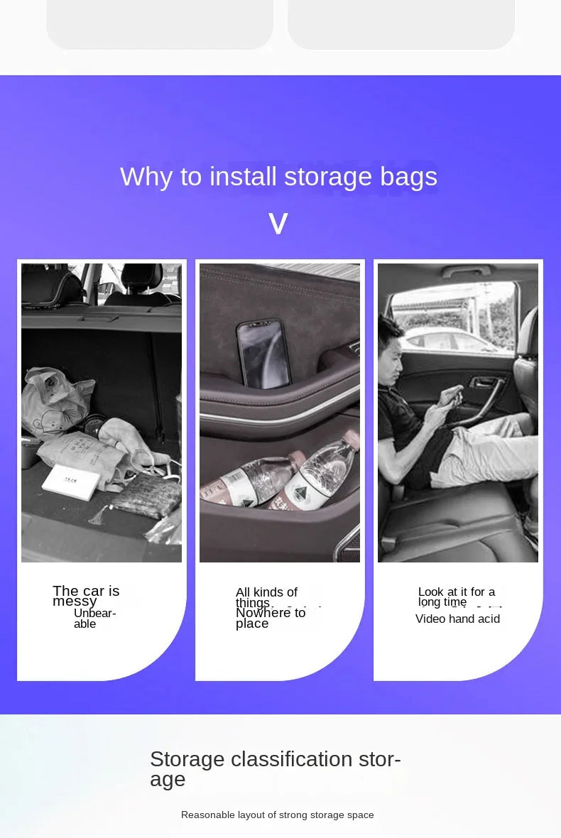 Backseat Organizer with Tablet Holder